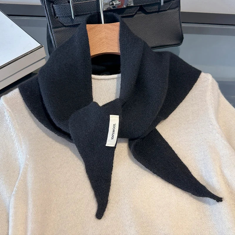 Grace Wool Triangle Scarf