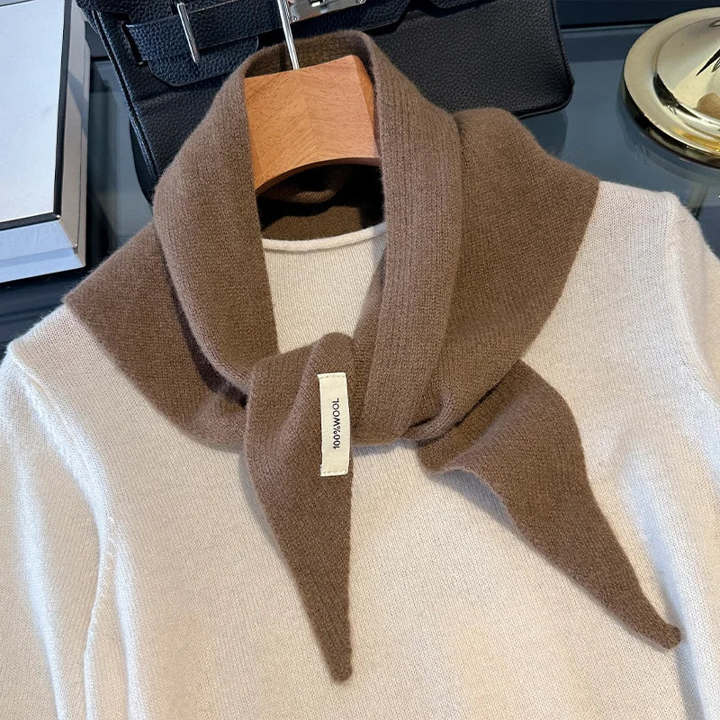 Grace Wool Triangle Scarf