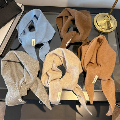 Grace Wool Triangle Scarf