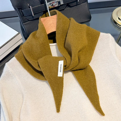 Grace Wool Triangle Scarf